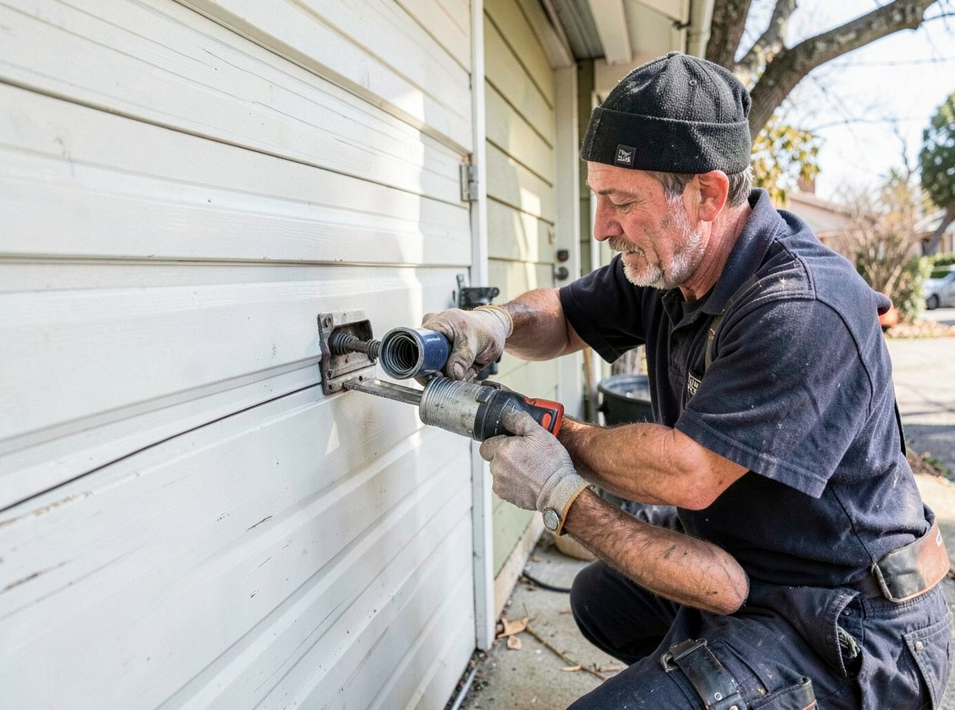 Garage Door Spring Repair in Houston, TX